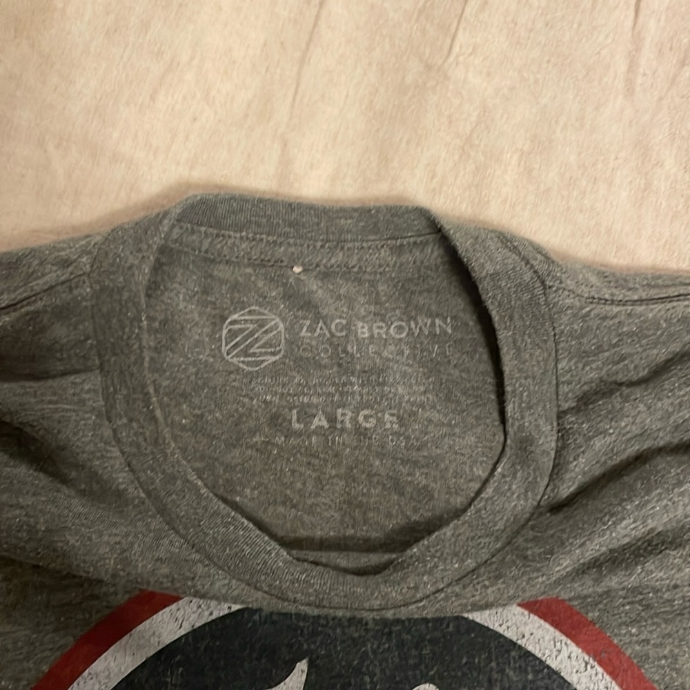 Zac brown band tee shirt